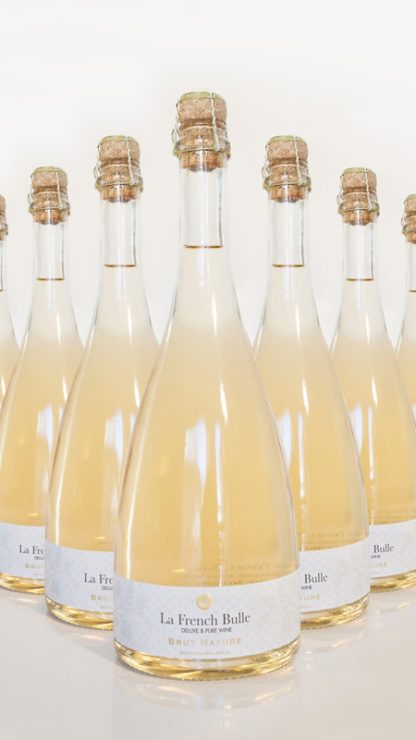 6 bouteilles de la french bulle - vin effervescent d'exception